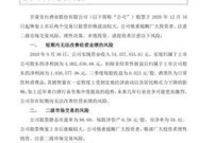 皇台酒发布交易风险提示背后：股价暴涨，短期业绩无法提升风险