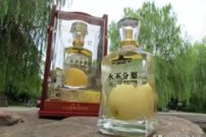 五粮液“不分梨”酒，梨占了酒瓶的三分之一，你是怎么装进去的？