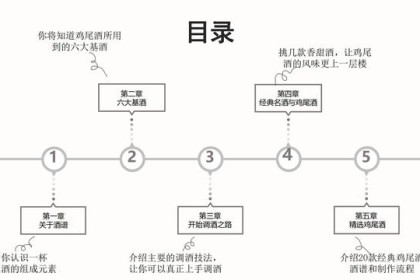 图解《鸡尾酒世界》：这是一本酒谱书，也是一本调酒故事书